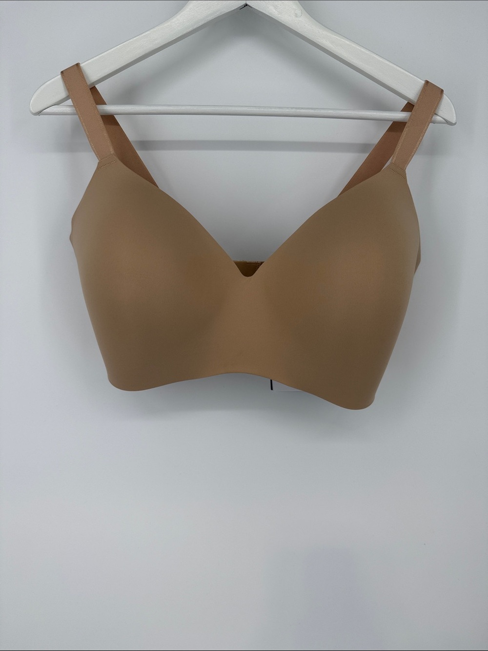 knix Smooth Wireless T-Shirt Bra in Caramel